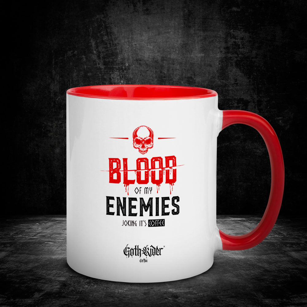 Blood Of My Enemies Mug - GothRider Brand