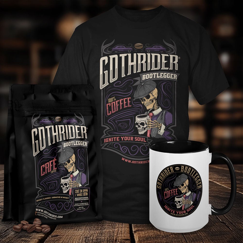 Bootlegger Coffee Starter Kit - GothRider Brand