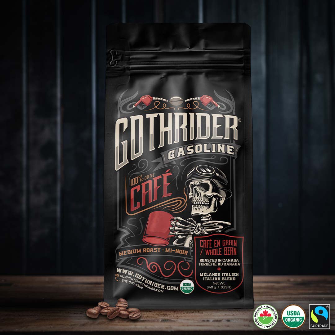 Gasoline Coffee - GothRider Brand