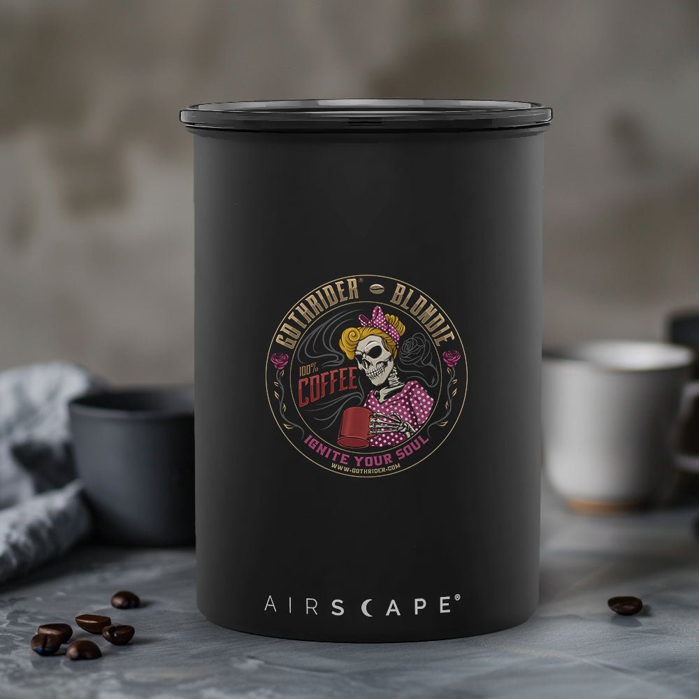 GothRider Airscape Coffee Storage Canister - GothRider Brand