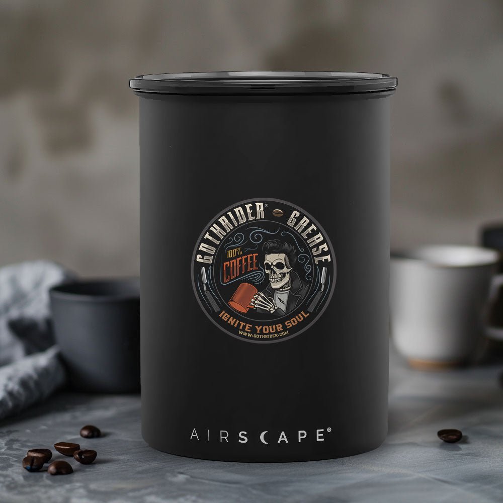 GothRider Airscape Coffee Storage Canister - GothRider Brand