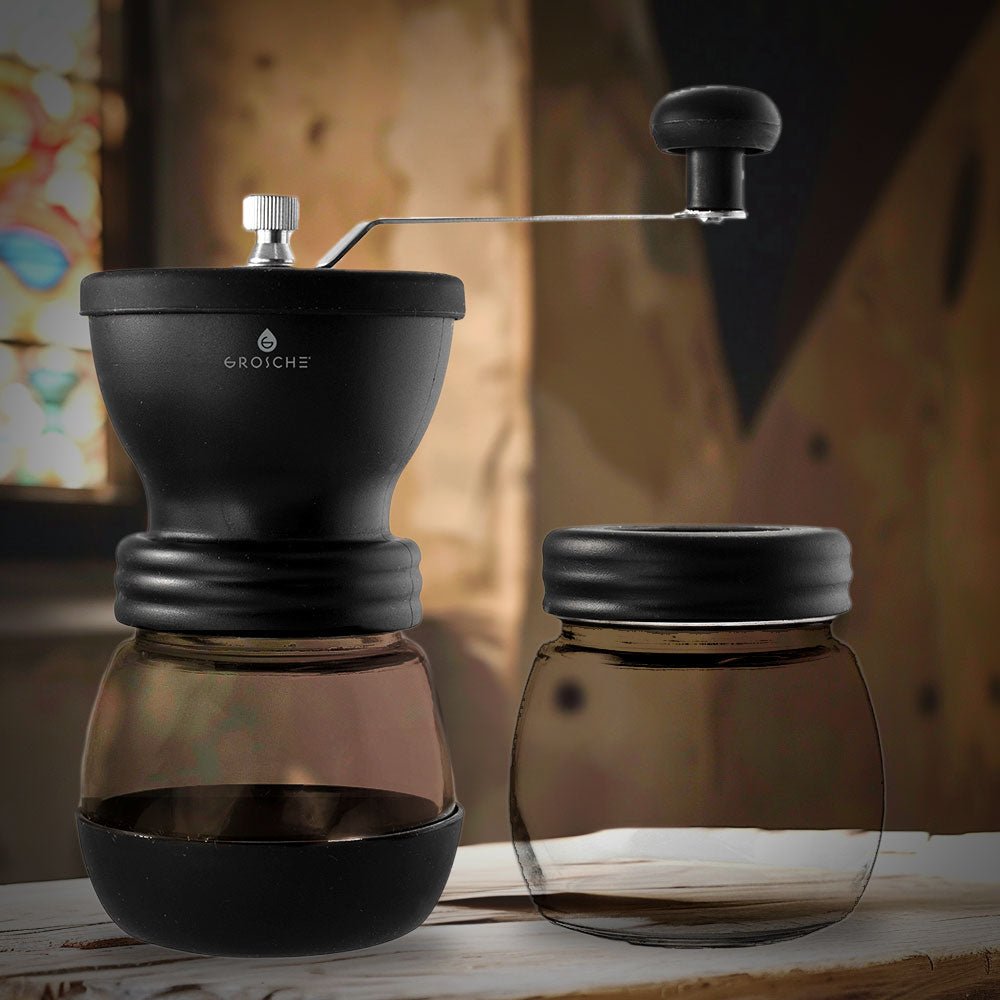 Grosche Bremen Manual Burr Coffee Grinder - GothRider Brand