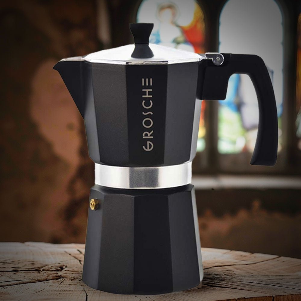 Grosche Milano Stovetop Espresso Maker - GothRider Brand