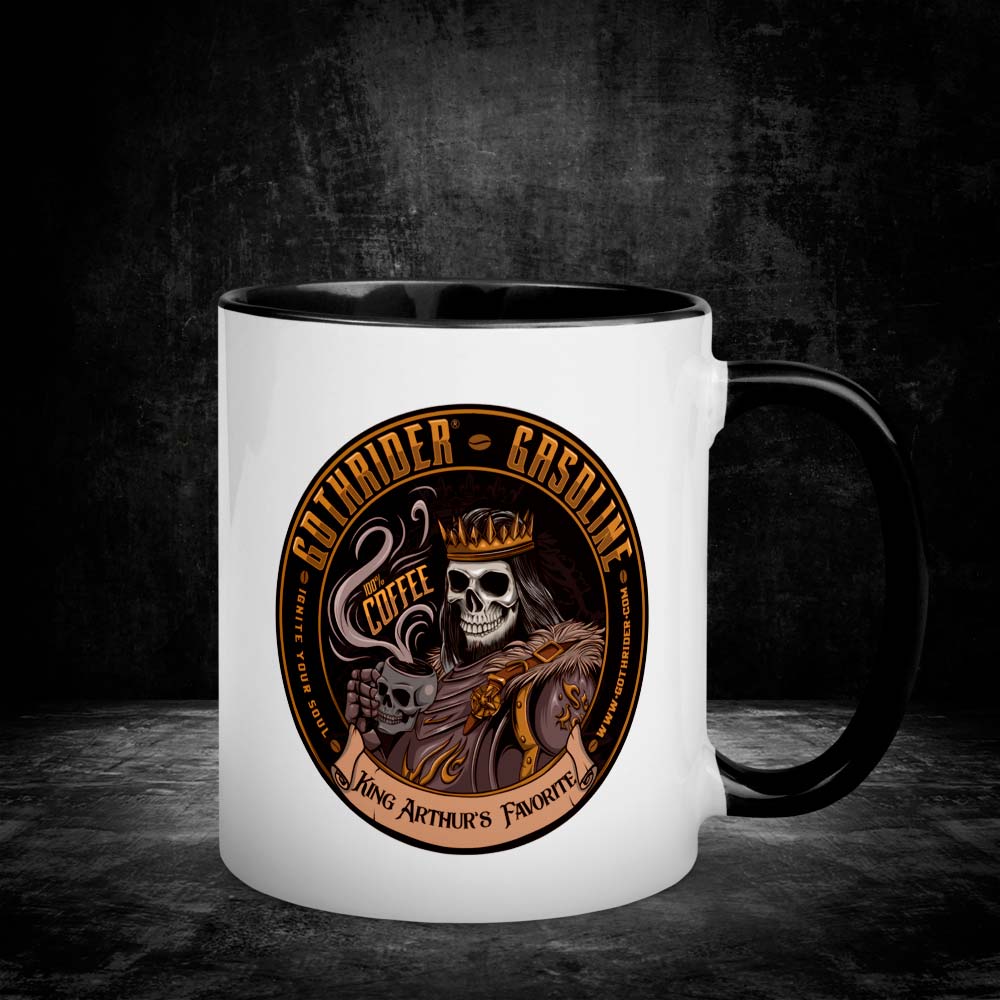 King Arthur Mug - GothRider Brand