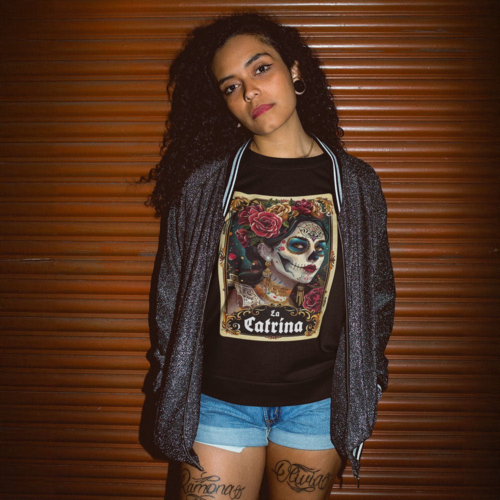 La Catrina Unisext T-Shirt - GothRider Brand