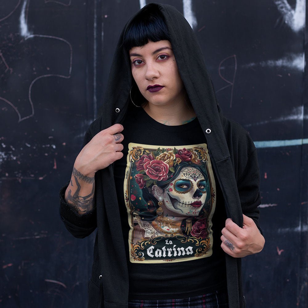 La Catrina Unisext T-Shirt - GothRider Brand